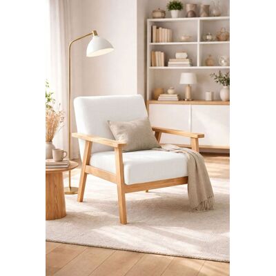 RegalosMiguel Sillón Domo Tela - Blanco RegalosMiguel Sillón Domo Tela - Blanco
