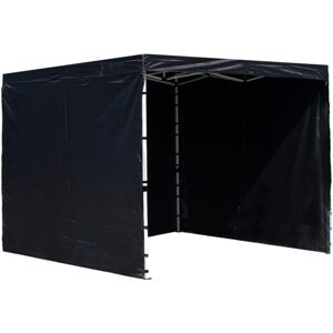 RegalosMiguel Pack 3 Laterales Lisos para Carpas 2x2 Eco - Negro