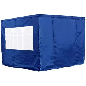 RegalosMiguel Pack 4 Laterales para Carpas 3x3 Master 2L1V1P - Azul