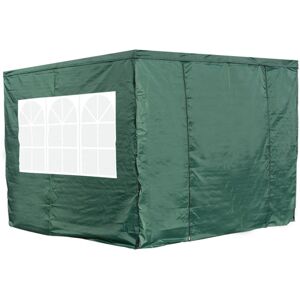 RegalosMiguel Pack 4 Laterales para Carpas 3x3 Master 2L1V1P - Verde