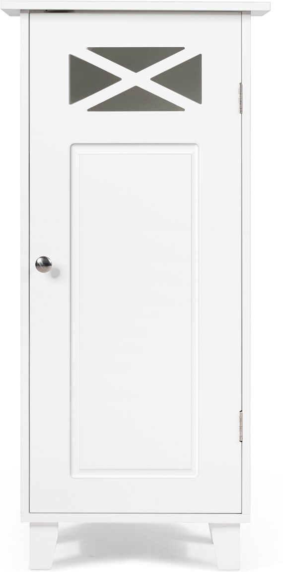 Costway Gabinete de Suelo de Baño Armario Almacenamiento con 3 Estantes y Puerta Mueble Columna para Cocina Dormitorio Salón 30 x 38 x 81cm Blanco Costway Gabinete de Suelo de Baño Armario Almacenamiento con 3 Estantes y Puerta Mueble Columna para Cocina Dormitorio Salón 30 x 38 x 81cm Blanco