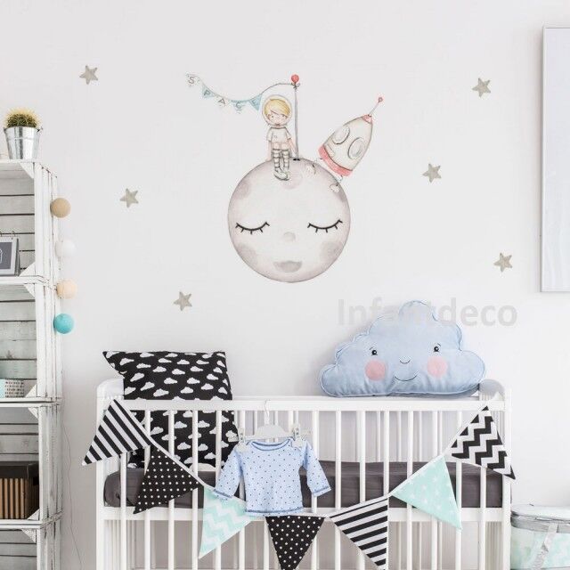 imda Vinilo infantil "Astronauta en la Luna" (Vinilos: Talla L) imda Vinilo infantil "Astronauta en la Luna" (Vinilos: Talla L)