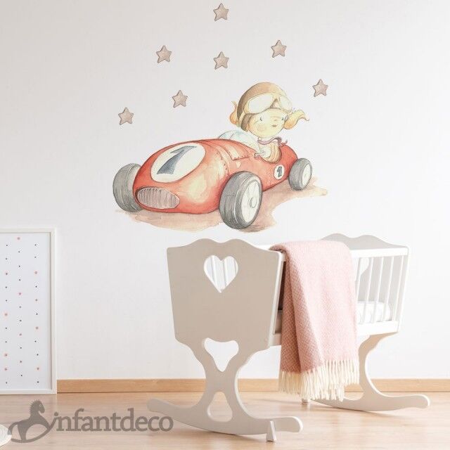 Vinilo infantil 'Chica piloto' Vinilo infantil 'Chica piloto'