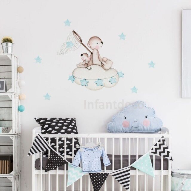 imda Vinilo infantil "En busca de estrellas azul" (Vinilos: Talla M) imda Vinilo infantil "En busca de estrellas azul" (Vinilos: Talla M)