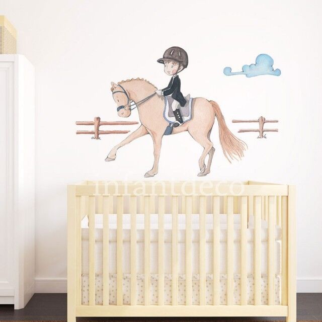Vinilo infantil 'Jinete' Vinilo infantil 'Jinete'