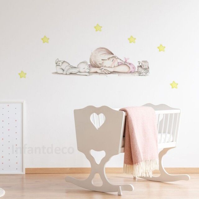 imda Vinilo infantil "Niña dormida" (Vinilos: Talla S) imda Vinilo infantil "Niña dormida" (Vinilos: Talla S)