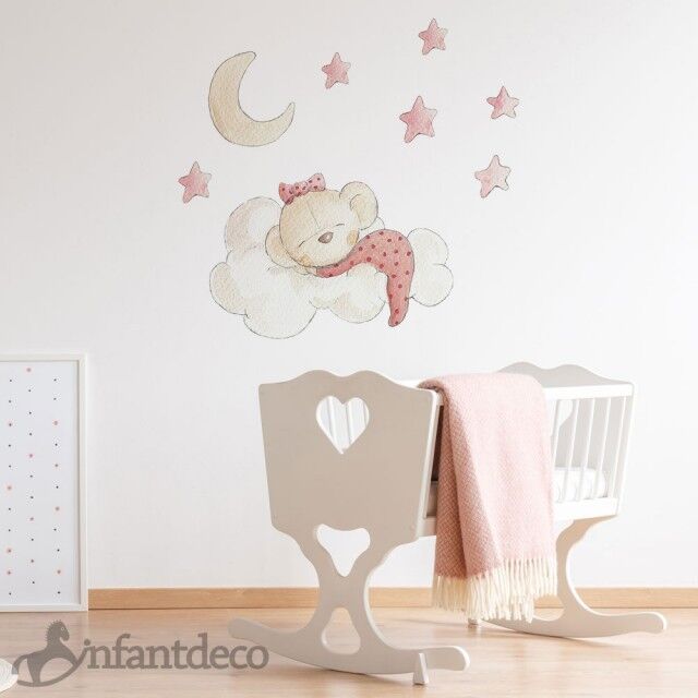 Vinilo infantil 'Osita en nube' Vinilo infantil 'Osita en nube'