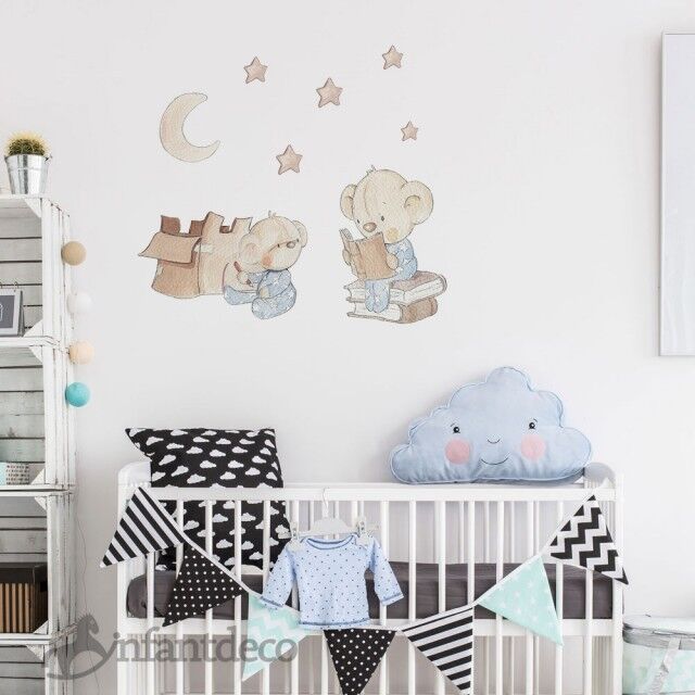 Vinilo infantil 'Ositos leyendo' Vinilo infantil 'Ositos leyendo'