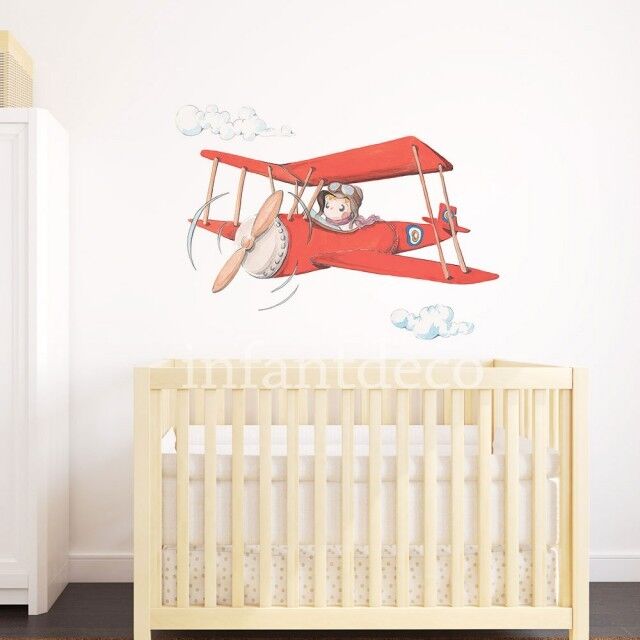 Vinilo infantil 'Pepo el aviador' Vinilo infantil 'Pepo el aviador'