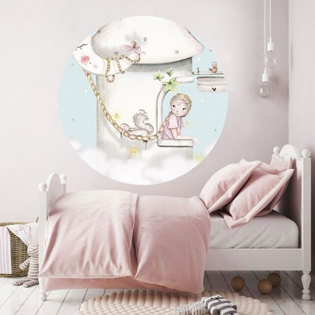 imda Vinilo infantil "Rapunzel" (Vinilos: Diámetro de 100cm) imda Vinilo infantil "Rapunzel" (Vinilos: Diámetro de 100cm)