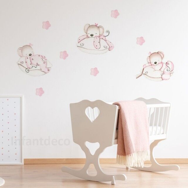 imda Vinilo infantil "Ratitas sobre almohadas" (Vinilos: Talla S) imda Vinilo infantil "Ratitas sobre almohadas" (Vinilos: Talla S)