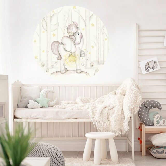 imda Vinilo infantil "Unicornio" (Vinilos: Diámetro de 150cm) imda Vinilo infantil "Unicornio" (Vinilos: Diámetro de 150cm)