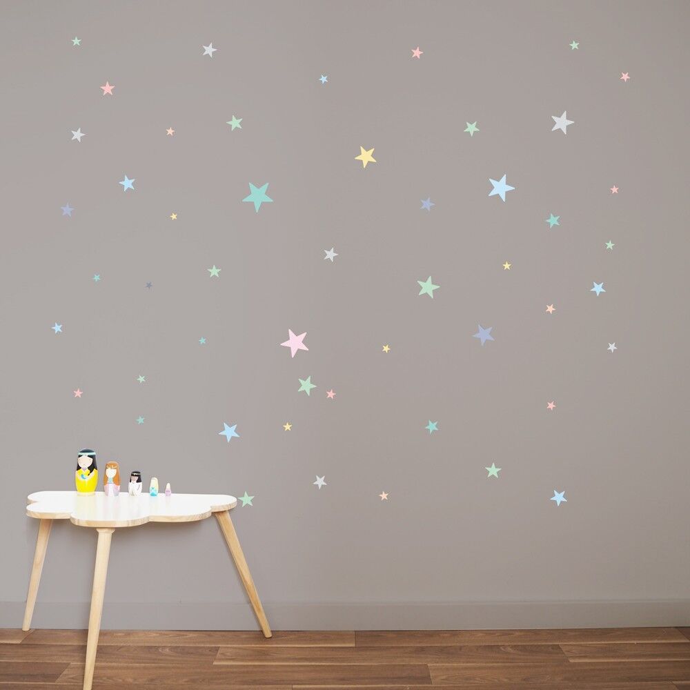 Vinilo Stars Pastel Colors Vinilo Stars Pastel Colors