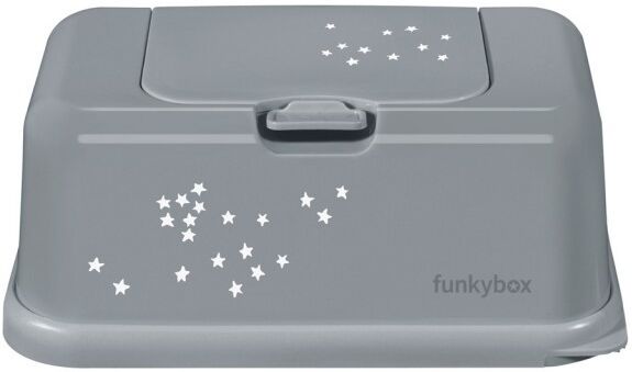 Caja para toallitas Estrellitas gris Caja para toallitas Estrellitas gris