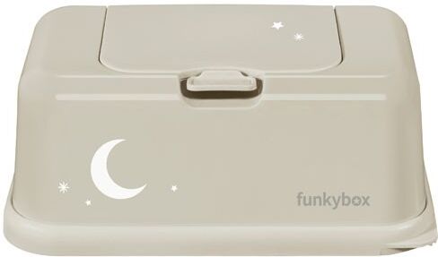 Caja para toallitas Beige Luna Caja para toallitas Beige Luna