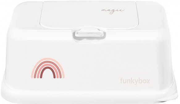 Caja para toallitas Arco Iris rosa Caja para toallitas Arco Iris rosa