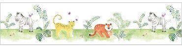 Cenefa de papel pintado Jungla Cenefa de papel pintado Jungla
