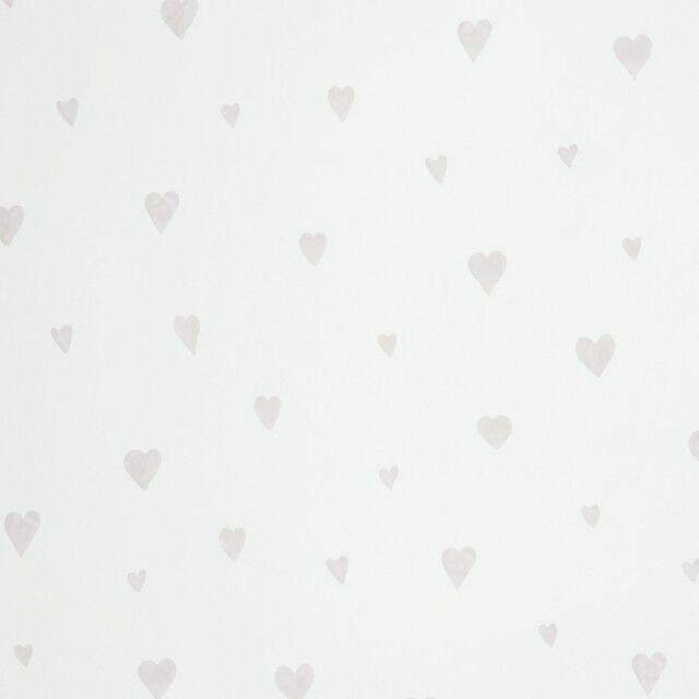 Papel pintado Corazones gris Papel pintado Corazones gris