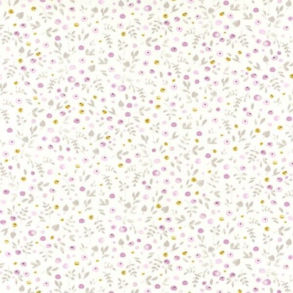 Papel pintado Flores malva Papel pintado Flores malva