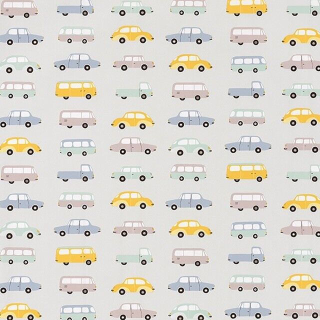 Papel pintado Vintage Cars Jaune Papel pintado Vintage Cars Jaune