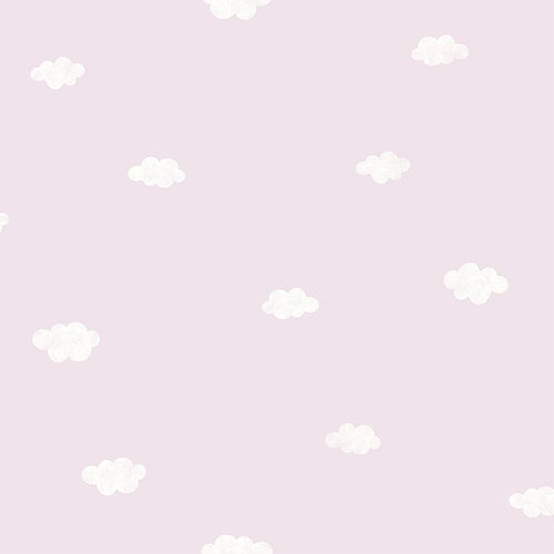 Papel pintado Nubes rosa Papel pintado Nubes rosa
