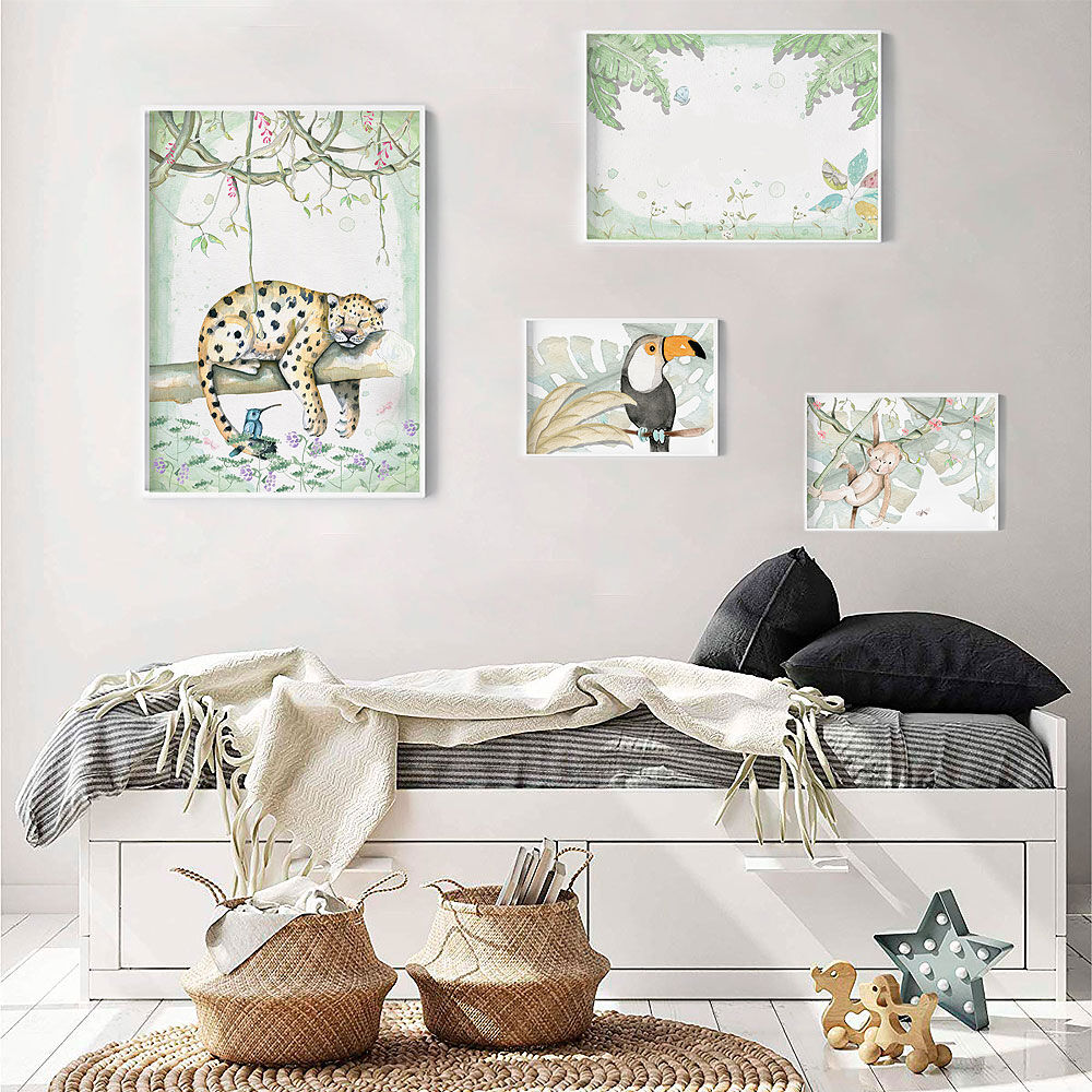 Pack de láminas decorativas 'Selva' Pack de láminas decorativas 'Selva'