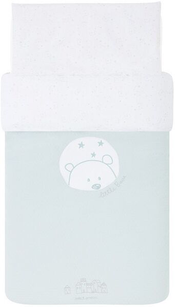 petit-praia Funda nórdica para cuna Bear mint (textil: Para cuna de 70x140) petit-praia Funda nórdica para cuna Bear mint (textil: Para cuna de 70x140)