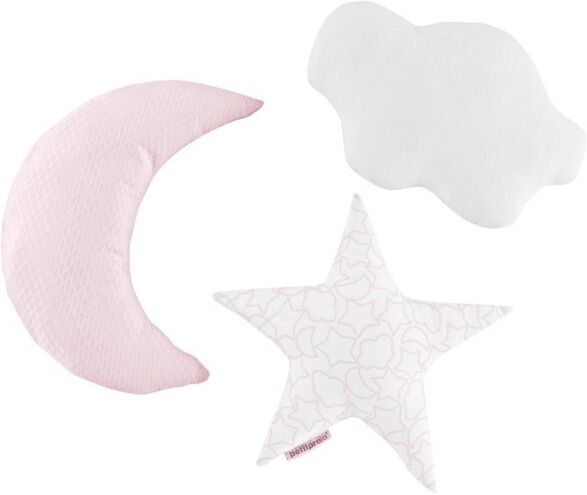 Juego de 3 cojines Sueños rosa Juego de 3 cojines Sueños rosa