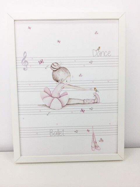 imda Lámina decorativa 'Bailarina Dance II' (lienzos: Medida 50 x 70cm) imda Lámina decorativa 'Bailarina Dance II' (lienzos: Medida 50 x 70cm)