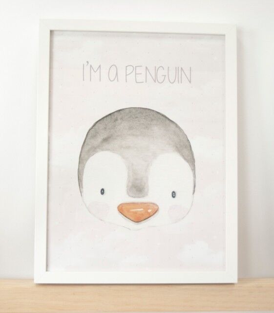 imda Lámina decorativa "Pingüino" (lienzos: Medida 61 x 91cm) imda Lámina decorativa "Pingüino" (lienzos: Medida 61 x 91cm)