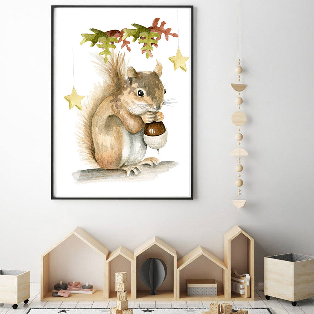 imda Lámina decorativa 'Ardilla' (lienzos: Medida 61 x 91cm) imda Lámina decorativa 'Ardilla' (lienzos: Medida 61 x 91cm)