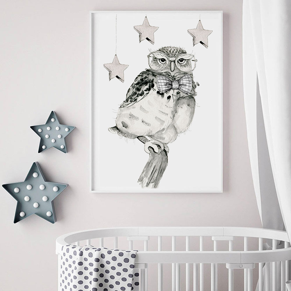 imda Lámina decorativa 'Lechuza' tinta (lienzos: Medida 61 x 91cm) imda Lámina decorativa 'Lechuza' tinta (lienzos: Medida 61 x 91cm)