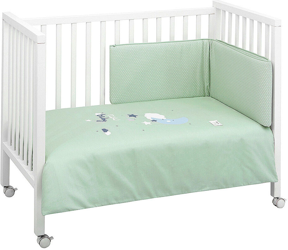 cambrass Funda nórdica Be Moon mint (textil: Para cuna de 60x120) cambrass Funda nórdica Be Moon mint (textil: Para cuna de 60x120)