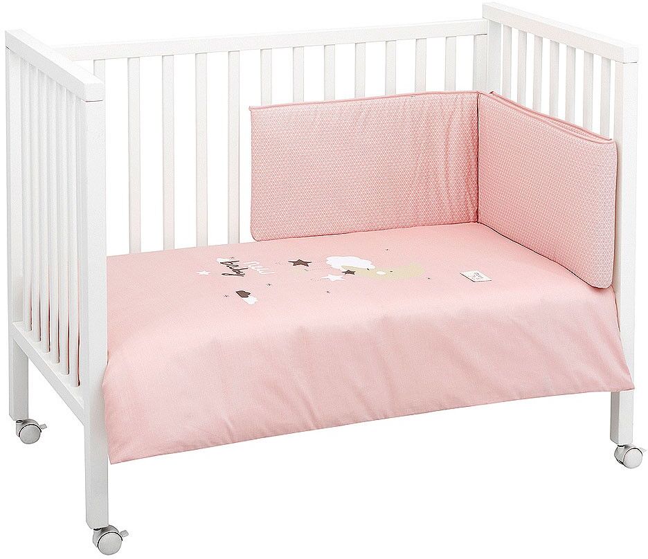 cambrass Funda nórdica Be Moon rosa (textil: Para cuna de 70x140) cambrass Funda nórdica Be Moon rosa (textil: Para cuna de 70x140)