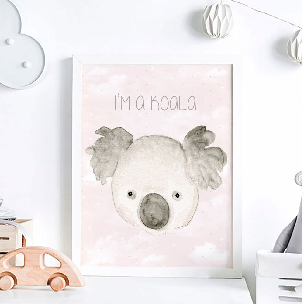 imda Lámina decorativa 'Koala' (lienzos: Medida 50 x 70cm) imda Lámina decorativa 'Koala' (lienzos: Medida 50 x 70cm)