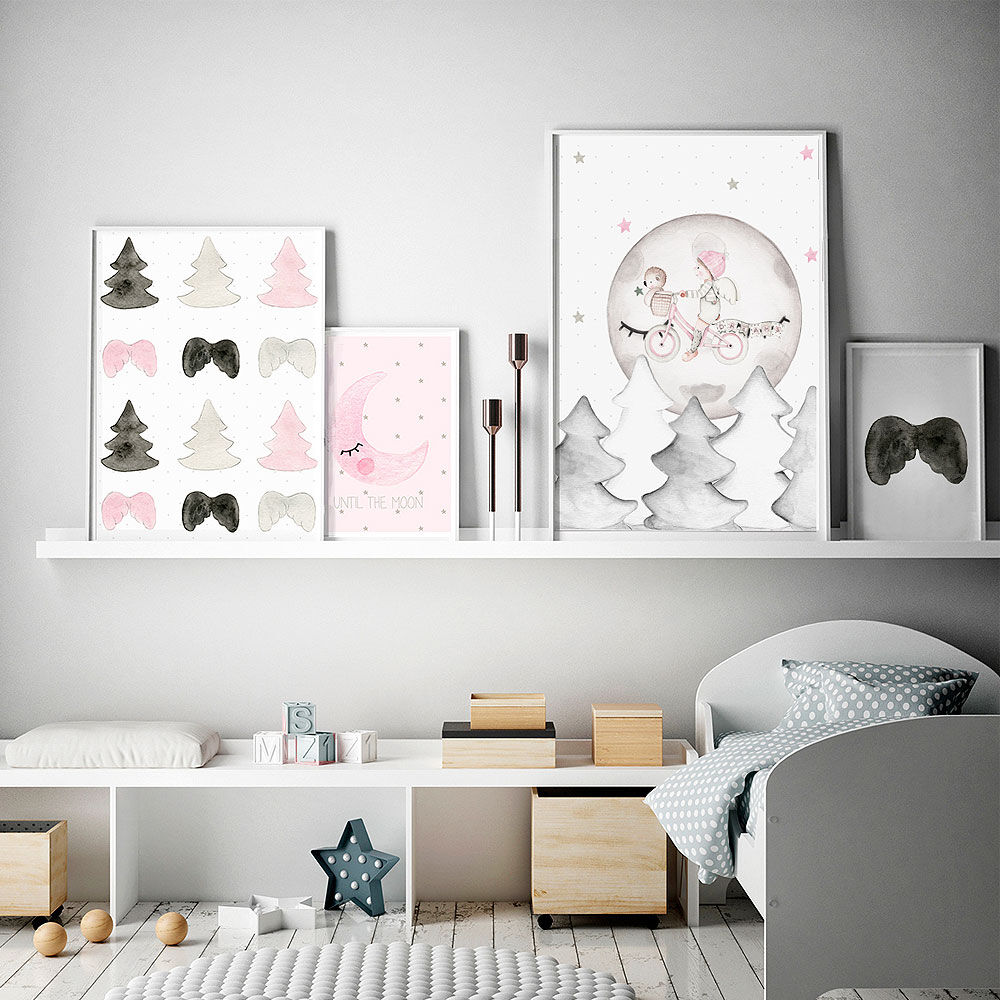 Pack de láminas decorativas 'Dreams rosa' Pack de láminas decorativas 'Dreams rosa'