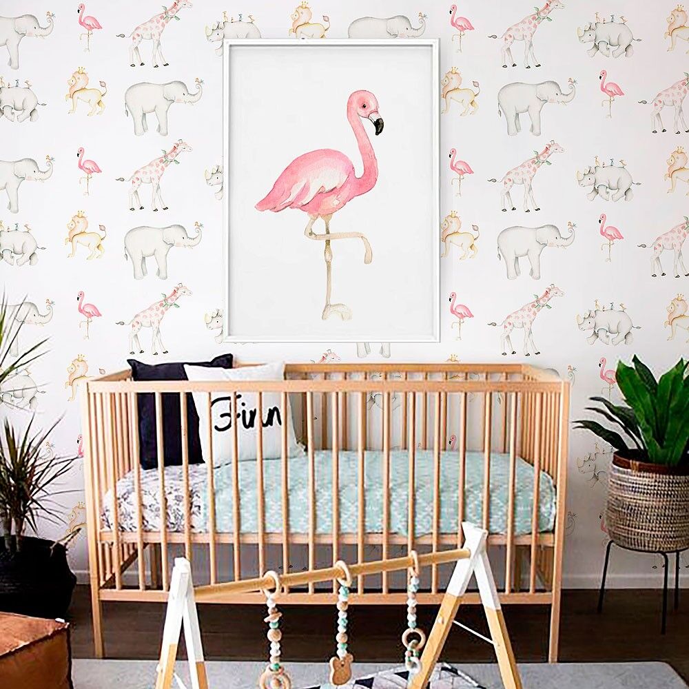 imda Lámina decorativa 'Safari Flamenco' (lienzos: Medida 61 x 91cm) imda Lámina decorativa 'Safari Flamenco' (lienzos: Medida 61 x 91cm)