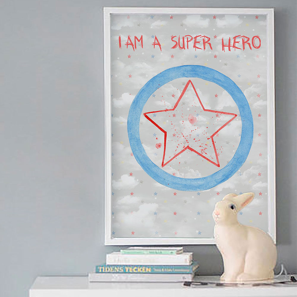 imda Lámina decorativa 'Súper Logo' (lienzos: Medida 61 x 91cm) imda Lámina decorativa 'Súper Logo' (lienzos: Medida 61 x 91cm)