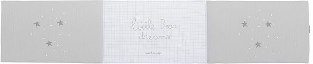 petit-praia Protector chichonera para cuna Bear gris (textil: Para cuna de 60x120) petit-praia Protector chichonera para cuna Bear gris (textil: Para cuna de 60x120)