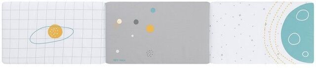 petit-praia Protector chichonera para cuna Rocket (textil: Para cuna de 70x140) petit-praia Protector chichonera para cuna Rocket (textil: Para cuna de 70x140)