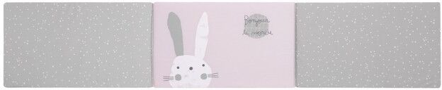 petit-praia Protector chichonera para cuna Snoops rosa (textil: Para cuna de 70x140) petit-praia Protector chichonera para cuna Snoops rosa (textil: Para cuna de 70x140)