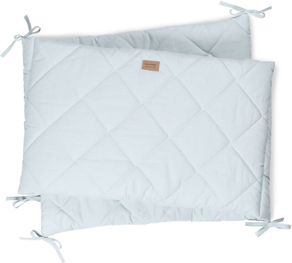 Protector de cuna azul Protector de cuna azul