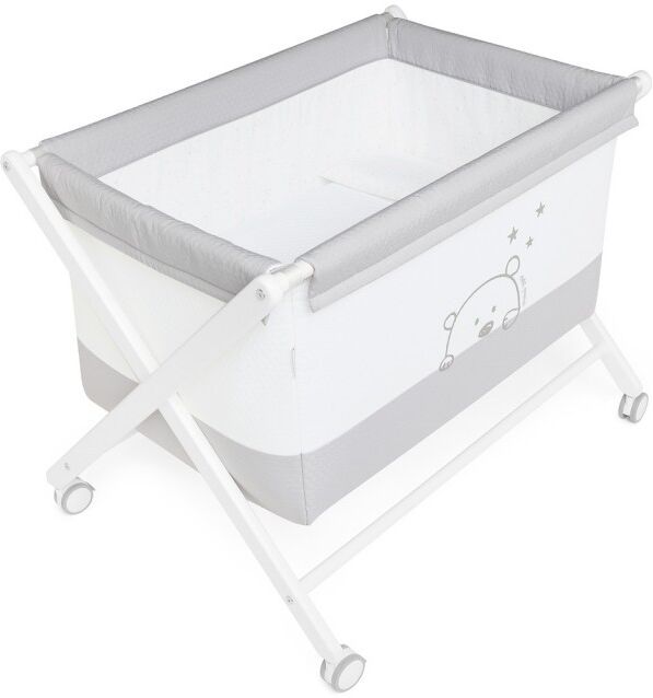 Vestidura para minicuna Bear gris Vestidura para minicuna Bear gris