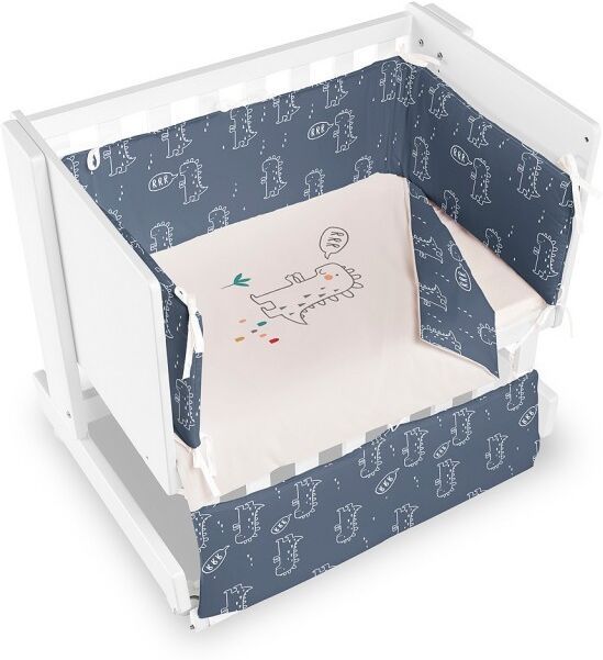 Vestidura para minicuna de colecho Dinos Vestidura para minicuna de colecho Dinos