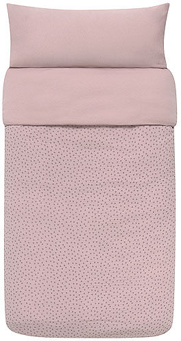 Funda nórdica para moisés Night Stories rosa Funda nórdica para moisés Night Stories rosa