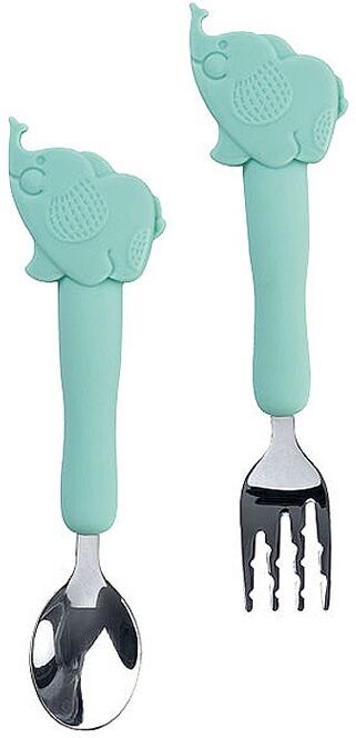 Set de cuchara y tenedor de acero mint Set de cuchara y tenedor de acero mint