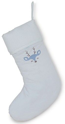 Calcetín de Navidad Deer azul Calcetín de Navidad Deer azul