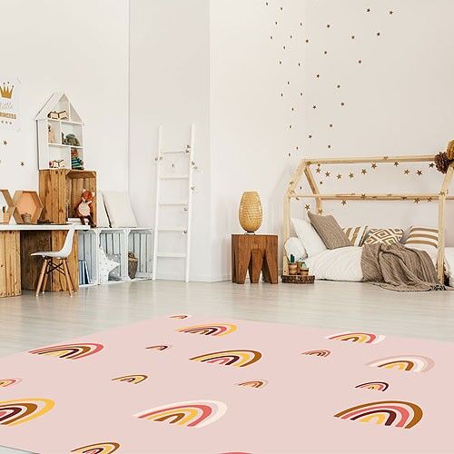 minimoi Alfombra vinílica Mini Rainbows Autumn (Alfombras vinílicas: Medida 80 x 200cm) minimoi Alfombra vinílica Mini Rainbows Autumn (Alfombras vinílicas: Medida 80 x 200cm)