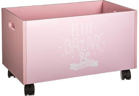 Cajón para juguetes rosa Cajón para juguetes rosa