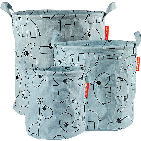 Contour Cestas de almacenaje Contour azul Contour Cestas de almacenaje Contour azul